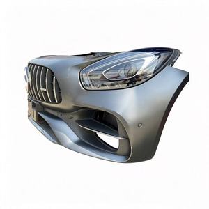 Ensemble de pare-chocs avant d'occasion pour <span class=keywords><strong>Mercedes</strong></span> Benz <span class=keywords><strong>AMG</strong></span> <span class=keywords><strong>GT</strong></span> X290, OE A2908850700, pare-chocs avant complet d'occasion avec calandre et phares - Product Image 4