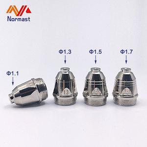 Nozel dan Elektroda Pemotong Plasma P80 1.3mm 1.5mm E-cu Tembaga Industri Heavy Duty untuk Fabrikasi Logam CNC - Product Image 2