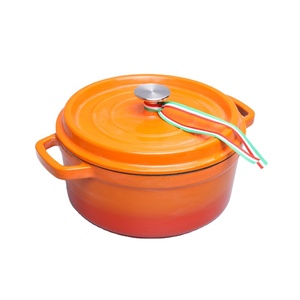 Mini <span class=keywords><strong>cocotte</strong></span> <span class=keywords><strong>en</strong></span> <span class=keywords><strong>fonte</strong></span> pratique avec design classique et fond plat pour soupe de poulet ragoût de riz usage domestique - Product Image 2