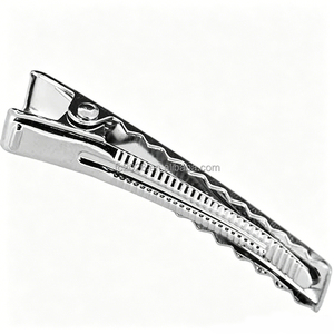Pinces à <span class=keywords><strong>cheveux</strong></span> en métal rectangulaires lisses, base de barrette à <span class=keywords><strong>cheveux</strong></span> argentée vierge, pinces vierges <span class=keywords><strong>pour</strong></span> accessoires de <span class=keywords><strong>cheveux</strong></span> faits main DIY - Product Image 2