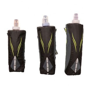 Nouvelle bouteille de sport d'extérieur avec sac de transport en tissu élastique et accessoires de boisson - Product Image 1