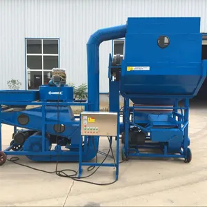 Pinda Beschietingen Machine Pinda Sheller Zaad Reinigingsmachine 5-6tons Arachide Sheller Aardnoten Dunschiller Pinda Shell Remover