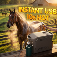 Chauffe-eau professionnel pour équidés, douche sans réservoir au propane portable pour remorque à chevaux, système de spa mobile pour animaux à température constante