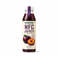 Jus de prune fruité pétillant en bouteille mini 250ml NFC OEM Marque privée Échantillon gratuit Vente en gros Faible MOQ