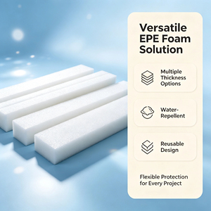 Color Custom EPE <b>Foam</b> <b>Sheet</b> Eco-friendly EPE <b>Sheet</b> For Furniture Edge Protection Packaging - Product Image 5