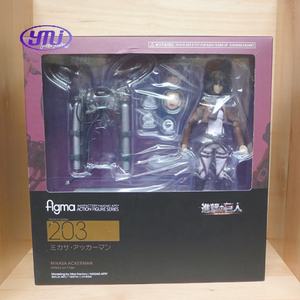 Figura de Acción de Anime en PVC, Mikasa <span class=keywords><strong>Levi</strong></span>, Figura de Acción de Eren, Juguetes de Manga, Figura de Ataque a los Titanes, Figma, Juguete Móvil, Mejor Venta de Fábrica - Product Image 5