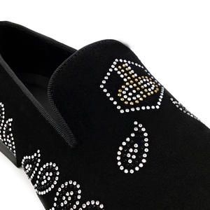 Chaussures habillées légères d'automne pour hommes, faites à la main, en cuir véritable peint à la main, de haute qualité, confortables, à enfiler, avec logo personnalisé, marque originale - Product Image 5