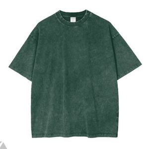 เสื้อยืดโอเวอร์ไซส์ผ้าคอตตอน 100% พิมพ์ลายดิจิตอลแบบวินเทจฟอกสี ทรงใหญ่ น้ำหนักมาก เป็นมิตรกับสิ่งแวดล้อม แห้งเร็ว สำหรับผู้ชาย - Product Image 3