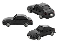 Blocs de construction de véhicules personnalisés, modèle de voiture personnalisé, ensemble de briques DIY, cadeau de marque automobile, souvenir promotionnel