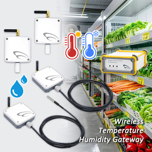 Stable RF Wireless Data Transmission <b>Temperature</b> Humidity Monitoring Gateway Multipoint Sensor System - Product Image 1
