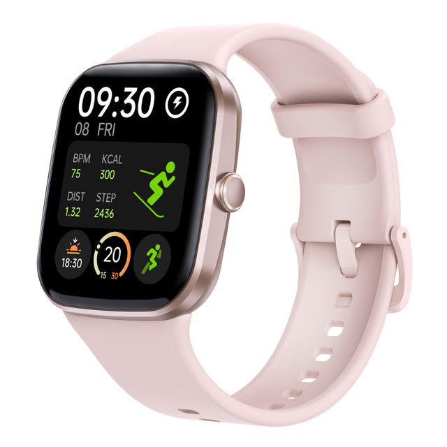 Fitness Tracker Heart Rate Monitor Waterproof IP67 BT Calling Phone Watch Remote Control Activity Tracker-Wholesale