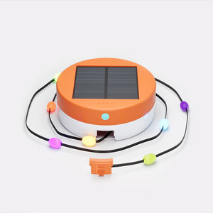 Lámpara LED para acampar, cargador de <span class=keywords><strong>teléfono</strong></span>, dispositivos de iluminación exterior, equipo de Camping, luces de cadena solares - Product Image 1