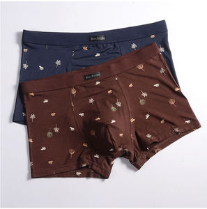 Mode nouvelle culotte de sexe sous-vêtements hommes caleçons personnalisés hommes Boxer bref boxeurs Shorts Logo personnalisé tricoté - Product Image 4