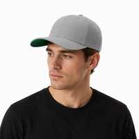 Casquettes en coton 5 panneaux style Richardson 512, casquettes personnalisées avec logo brodé 3D, casquettes de baseball, casquettes de sport pour hommes