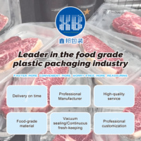 Barquette jetable transparente en PET pour steak et viande, personnalisable avec logo/design, matériau robuste, garde les aliments frais