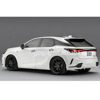 Kit carrosserie en fibre de carbone Aimgan amélioré pour Lexus RX350/RX500 : lèvre avant, jupes latérales, lèvre arrière, diffuseur, spoiler – Kit carrosserie RX500