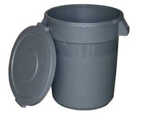 10 gallon 20 gallon 32 gallon 44 gallon 55 gallon plastic waste bin round garbage can plastic trash can