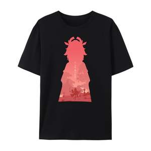 Camiseta unisex Genshin Impact, camiseta GENSHIN Shadow Art para hombres Unisex - Product Image 3