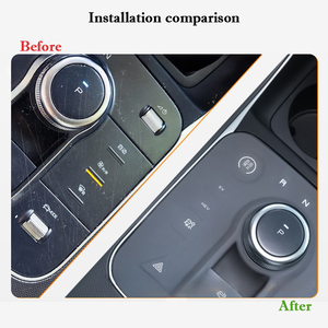 Convient pour le coussinet en silicone du contrôle central BYD Seal 05, coussinet de protection du panneau de changement de vitesse, coussinet imperméable et anti-poussière - Product Image 2