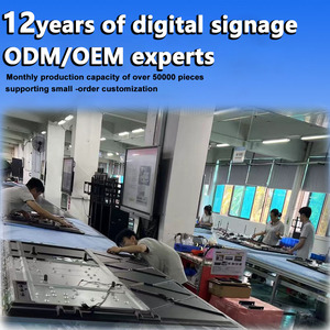 43 49 55 65 Inch HD Stand Poster <strong>LCD</strong> Digital Signage And <strong>Displays</strong> Advertising Kiosk With WIFi/USB/CMS For Ads Panel Touch Screen - Product Image 3