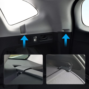 Nuevos Accesorios Interiores para Auto <span class=keywords><strong>Honda</strong></span> <span class=keywords><strong>CRV</strong></span> 2012-2016 Cubierta Retráctil de Carga para <span class=keywords><strong>Maletero</strong></span> - Product Image 3