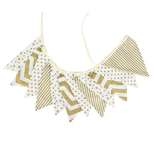 3.2M Vintage Floral Tissu Bunting 12 Fanions Drapeaux De Fête De Mariage Décor Bannière Maison Baby Shower Carnaval <span class=keywords><strong>Guirlande</strong></span> - Product Image 6