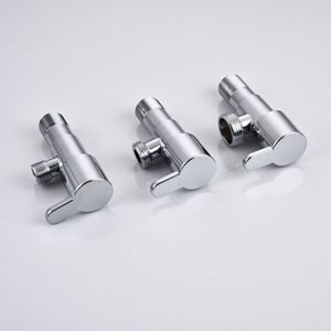 Robinet d'angle en acier inoxydable G3/8 15mm pour raccordement de robinet d'eau de salle de bain ou de cuisine - Product Image 2