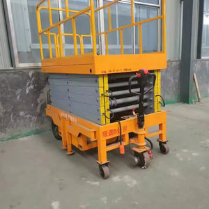 Élévateurs à ciseaux électriques d'approvisionnement d'usine Élévateur d'ascenseur hydraulique mobile auto-mobile Élévateur à ciseaux de couleur personnalisé - Product Image 4