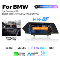 MEKEDE Snapdragon 668S Android Pantalla Táctil Car-play Auto 8 Núcleos 4G WiFi para BMW Serie 3 F30 2013-2019 Cámara 360