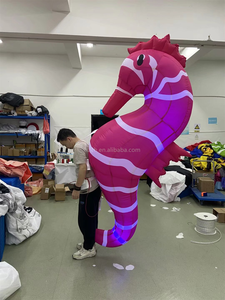 Traje <span class=keywords><strong>de</strong></span> <span class=keywords><strong>caballito</strong></span> <span class=keywords><strong>de</strong></span> <span class=keywords><strong>mar</strong></span> inflable ropa <span class=keywords><strong>de</strong></span> <span class=keywords><strong>caballito</strong></span> <span class=keywords><strong>de</strong></span> <span class=keywords><strong>mar</strong></span> desfile personalizado rosa - Product Image 2