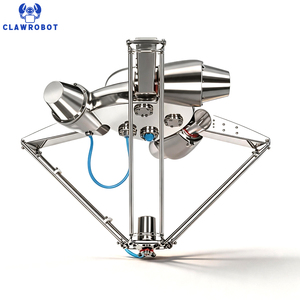 Robot Delta CLAWROBOT KUKA KR 3 D1200 HM de qualité alimentaire, 3 kg, 1200 mm, moteur et boîte de vitesses en acier inoxydable, 220 V/380 V, pour contact direct avec les aliments - Product Image 1