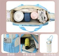 Ensemble de Sacs à Langer Grande Capacité, Sac de Rangement pour Couches et Biberons pour Mère et Bébé, Sac de Maternité Féminin