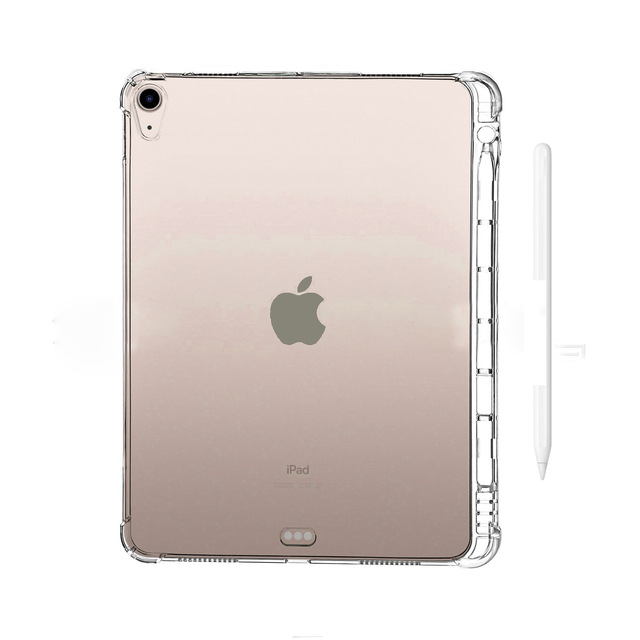 Clear Shockproof 360  Matte Bumper Slim TPU Cover Case For  Apple ipad mini 6 8.3 inch with Stylus pencil holder tablet case