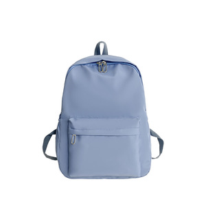 New Fashion Style Soft Fabric Girls School <b>Backpack</b> Solid Color Teenagers <b>Casual</b> Daily Pack Student Gift <b>Backpack</b> - Product Image 4