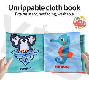 Yrb Baby Peuter Vroege Educatie Baby Doek Boek Zintuiglijke Activiteit Speelgoed Stoffen Boek Baby Doek Boeken Vroeg Onderwijs Speelgoed