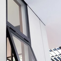 Nuoxin Fenêtre de toit moderne en aluminium avec auvent, double vitrage à rupture de pont thermique 2,0 mm, insonorisée et étanche