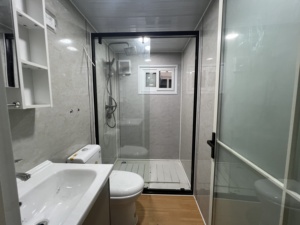 Maison modulaire préfabriquée bon marché à vendre Maison préfabriquée moderne américaine prix <span class=keywords><strong>10m2</strong></span> 2 chambres à coucher petite maison extensible empilable - Product Image 2