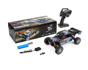 WLtoys-coche teledirigido de alta velocidad <span class=keywords><strong>124018</strong></span>, coche teledirigido de escala 1:12, 4WD, eléctrico, todoterreno, 2,4G, coche de carreras teledirigido de alta velocidad - Product Image 2