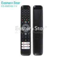 Control Remoto por Voz de Alta Calidad ES-RM248-1-V RC833 GUB1 para TCL QLED Smart Google TV 50 55 65 75C645 P745 C745 C845