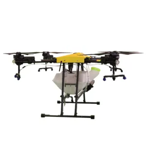H60-4 drone de pulvérisation agricole convient aux agriculteurs pour utiliser le double système de charge rapide pour les applications de pesticides