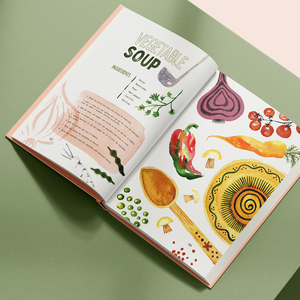 Impression <span class=keywords><strong>de</strong></span> livre <span class=keywords><strong>de</strong></span> <span class=keywords><strong>recettes</strong></span> personnalisé Reliure parfaite Reliure à couverture rigide Reliure cousue Gaufrage Logo personnalisé Emballage en carton - Product Image 2