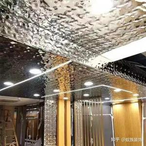 Panel <span class=keywords><strong>de</strong></span> pared <span class=keywords><strong>de</strong></span> onda 314, gafas <span class=keywords><strong>de</strong></span> visión nocturna decorativas <span class=keywords><strong>de</strong></span> Color martillado, placa <span class=keywords><strong>de</strong></span> acero inoxidable con ondulación <span class=keywords><strong>de</strong></span> agua para techo-X Shirley - Product Image 6