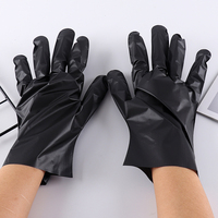Gants plastiques jetables de haute qualité, 100 pièces, jetables, usage domestique, vente directe