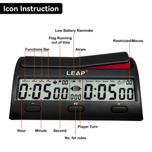 <span class=keywords><strong>Reloj</strong></span> Digital <span class=keywords><strong>de</strong></span> <span class=keywords><strong>ajedrez</strong></span> - Product Image 2