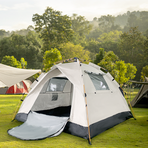 Carpa Automática Plegable Oxford de Una Habitación, Una Capa, Impermeable 1000mm, Portátil para Camping, Playa, Viajes al Aire Libre - Product Image 6