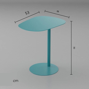 Đan Mạch Thiết Kế Nhỏ Sang Trọng Bàn Cà Phê Hiện Đại Bắc Âu Phong Cách Sắt Bên Bảng Với Di Chuyển Góc Chuyển Đổi Bên & End Bảng - Product Image 3