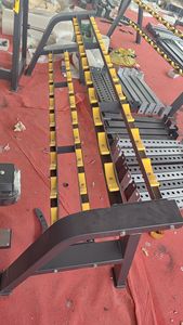 SK B58 Porta Manubri a 3 Livelli Commerciale, Supporto per Pesi Liberi per l'Organizzazione e l'Layout dell'Area di Allenamento della Palestra - Product Image 5
