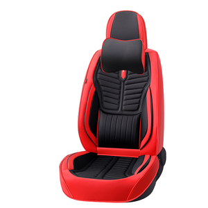 360 housses de siège de voiture en <span class=keywords><strong>cuir</strong></span> PVC tout compris 7 housses de siège de voiture taille universelle ensemble complet Deluxe - Product Image 2