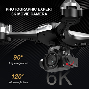 Dron Profesional con Cámara HD Wifi, Modo Sin Cabeza, Control Remoto, Avión de Juguete, 4K, para Fotografía Aérea, Jc801 - Product Image 4