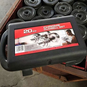 Nouveau haltère de peinture noire en fonte enduite réglable fixe <span class=keywords><strong>10kg</strong></span> 15kg 20kg 30kg 50kg 55kg ensemble d'haltères et d'haltères - Product Image 3